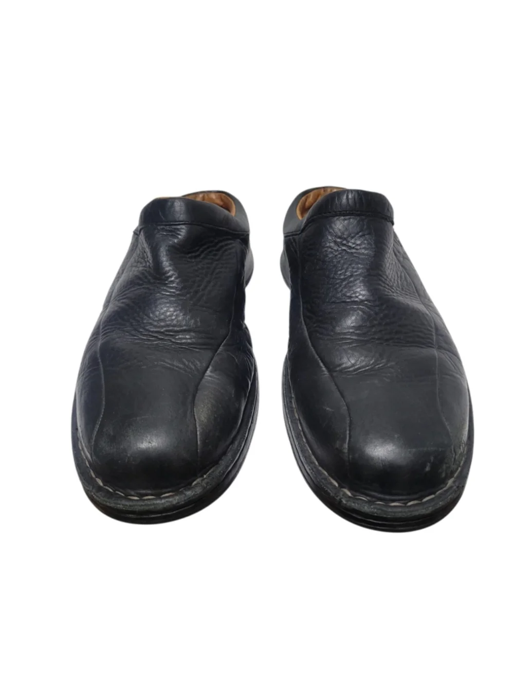 UGG Australia SN5526 Black Clog slip-on Leather Sandals Shoes Size 13 Men's